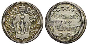 ROMA - Innocenzo XIII (1721-1724) - Mezzo ... 