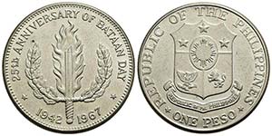 FILIPPINE - Repubblica - Peso - 1967 - 25° ... 