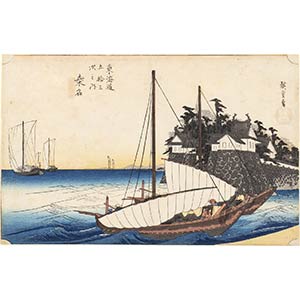 UTAGAWA HIROSHIGE(1797-1858)Kuwana, ... 