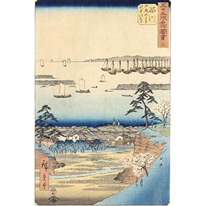 UTAGAWA HIROSHIGE(1797-1858)Shinagawa, ... 