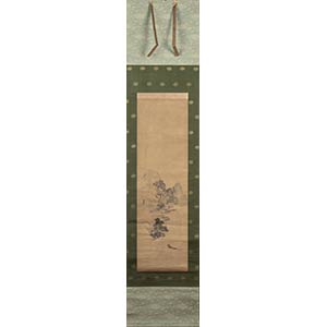 KISHI GANKU(1749-1839)Paesaggio lacustre con ... 