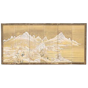 TAKAHASHI SŌHEI, attributed(1804-1835)Snowy ... 