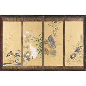 ARTISTA ANONIMOGiappone, periodo MeijiFiori ... 