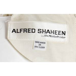 ALFRED SHAHEEN MASTER PRINT  ABITO ... 