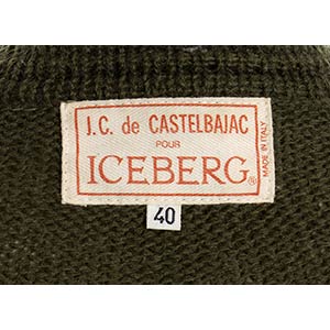 J.C. DE CASTELBAJAC POUR ICEBERG ... 