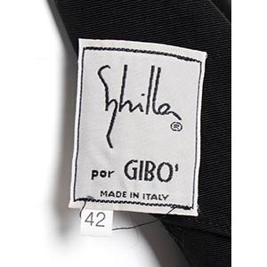 SYBILLA POR GIBO  DRESS  Late 80s ... 