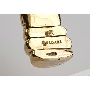 Bulgari vintage gold  bracelet  ... 