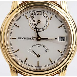 Bucherer gold Watch  Gents Carl F ... 