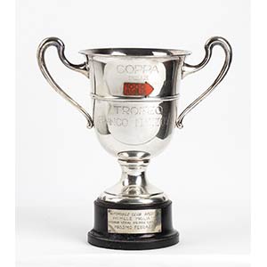XVIII Mille Miglia silver trophy  Silver cup ... 