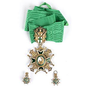 Order of St. Lazare, a commander’s neck ... 