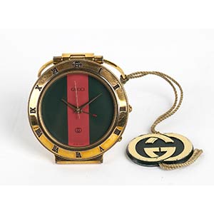 GUCCI TRAVEL WATCH90s  A Gucci 0300 travel ... 