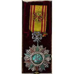 Tunisy, Order of Nichan
Fourth class ... 