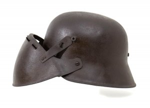 An Austrian helmet m. 16 with face ... 