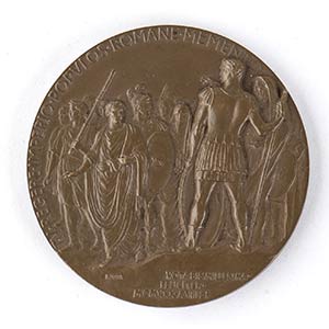 a Virgilian bronze medal Bronze 50 ... 