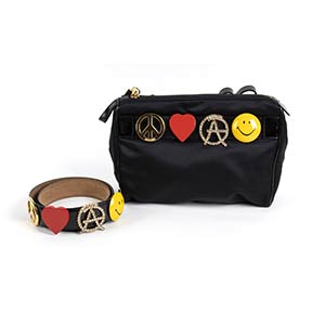 MOSCHINO REDWALL  BAG AND BELT 90s   A Peace ... 