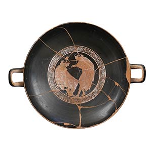 ATTIC RED-FIGURE KYLIX Attribuited to the ... 