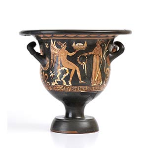 APULIAN RED-FIGURE BELL KRATER Mid 4th ... 