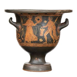 APULIAN RED-FIGURE BELL KRATER Late 4th ... 