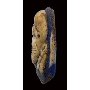 A roman fragment two-layers blue ... 