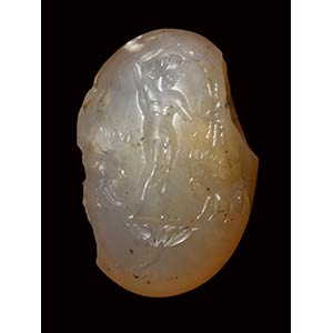 A large roman astrological chalcedony ... 