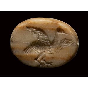 An early greek alabaster seal. Swan.2nd ... 