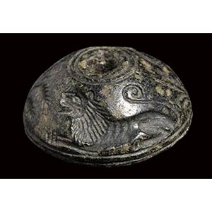 An early greek serpentine engraved seal. ... 