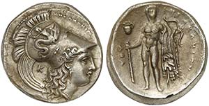 Lucania, Herakleia, Didrachm, ca. 330-281 ... 