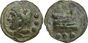 Roman Republic, Janus/Prow to r. series, ... 