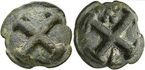 Apulia, Cast Quincunx, Luceria, ca. 217-212 ... 