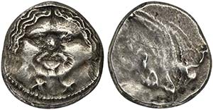 Etruria, Populonia, 20 Asses, ca. 320-280 BC ... 