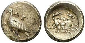 Sicily, Akragas, Didrachm, ca. 480-470 BC
AR ... 