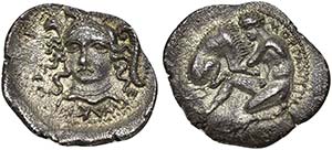 Sicily, Morgantina, Litra, after 334 BC AR ... 