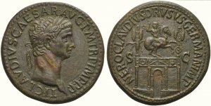 Claudius (41-54), Sestertius, Rome, AD 50-54 ... 
