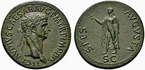 Claudius (41-54), Sestertius, Rome, AD ... 