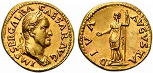 Galba (68-69), Aureus, Rome, July AD 68 - ... 