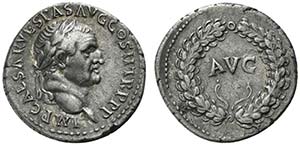 Vespasian (69-79), Denarius, Ephesus, AD ... 