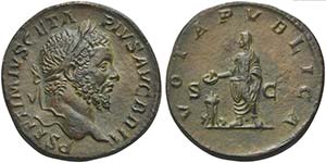 Geta (209-212), Sestertius, Rome, AD ... 