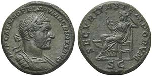 Macrinus (217-218), As, Rome, AD 217-218
AE ... 