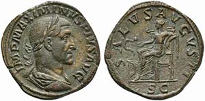 Maximinus I (235-238), Sestertius, Rome, AD ... 