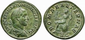 Gordian II (238), Sestertius, Rome, March - ... 