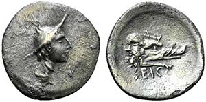 Latium, Signia, Obol, ca. 280-275 BC
AR (g ... 
