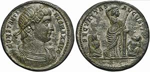Constantine I (306-337), Medallion, Rome, ... 