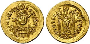 Leo I (457-474), Solidus, Constantinopolis, ... 