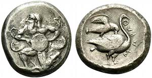 Cilicia, Mallos, Stater, ca. 440-390 BC
AR ... 