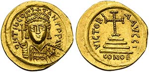 Tiberius II Constantine (578-582), Solidus, ... 