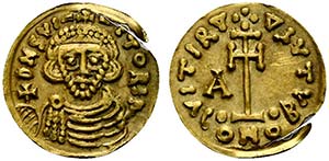 Duchy of Beneventum, Aricis II, Tremissis, ... 