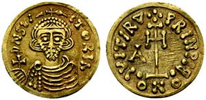 Duchy of Beneventum, Aricis II, Tremissis, ... 