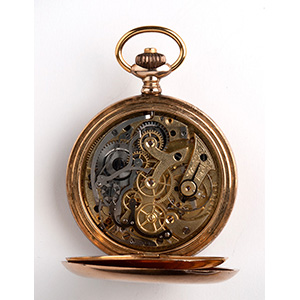 Chronograph pocket watch, MINERVA; ... 