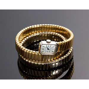18k Yellow gold Bulgari serpent bracelet ... 