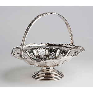 Elegant Sterling Silver (925‰) Basket,  ... 
